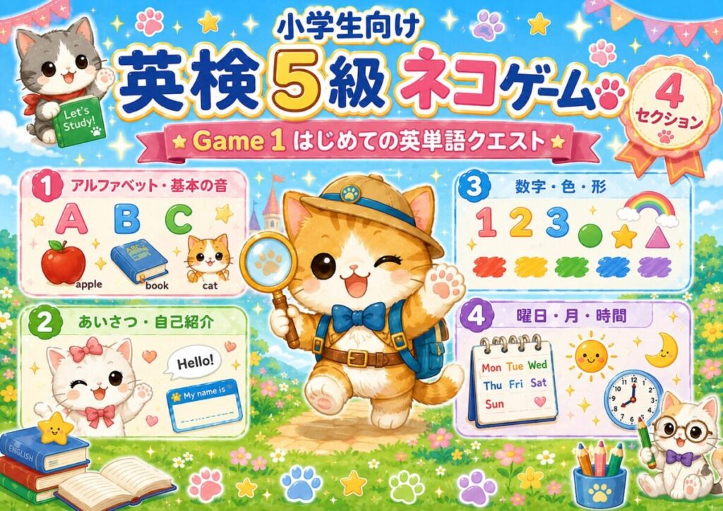 英検5級対策