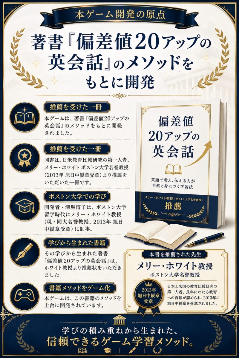 ホワイト教授からの推薦